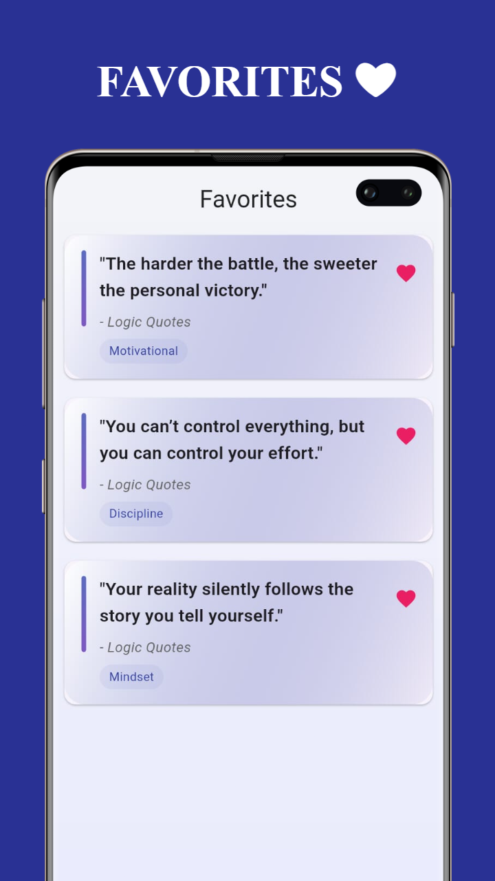 Logic Quotes – 1000+ Offline Quotes App (Flutter)