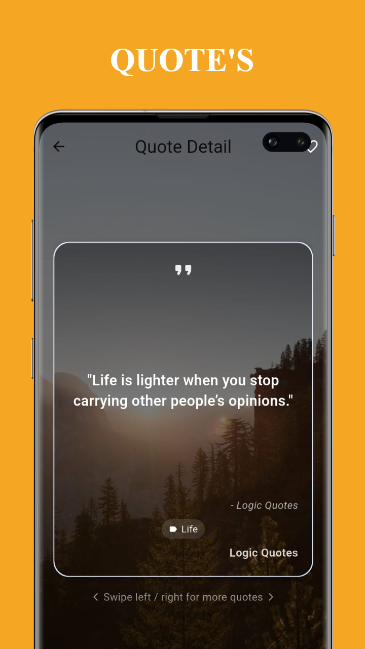 Logic Quotes – 1000+ Offline Quotes App (Flutter)