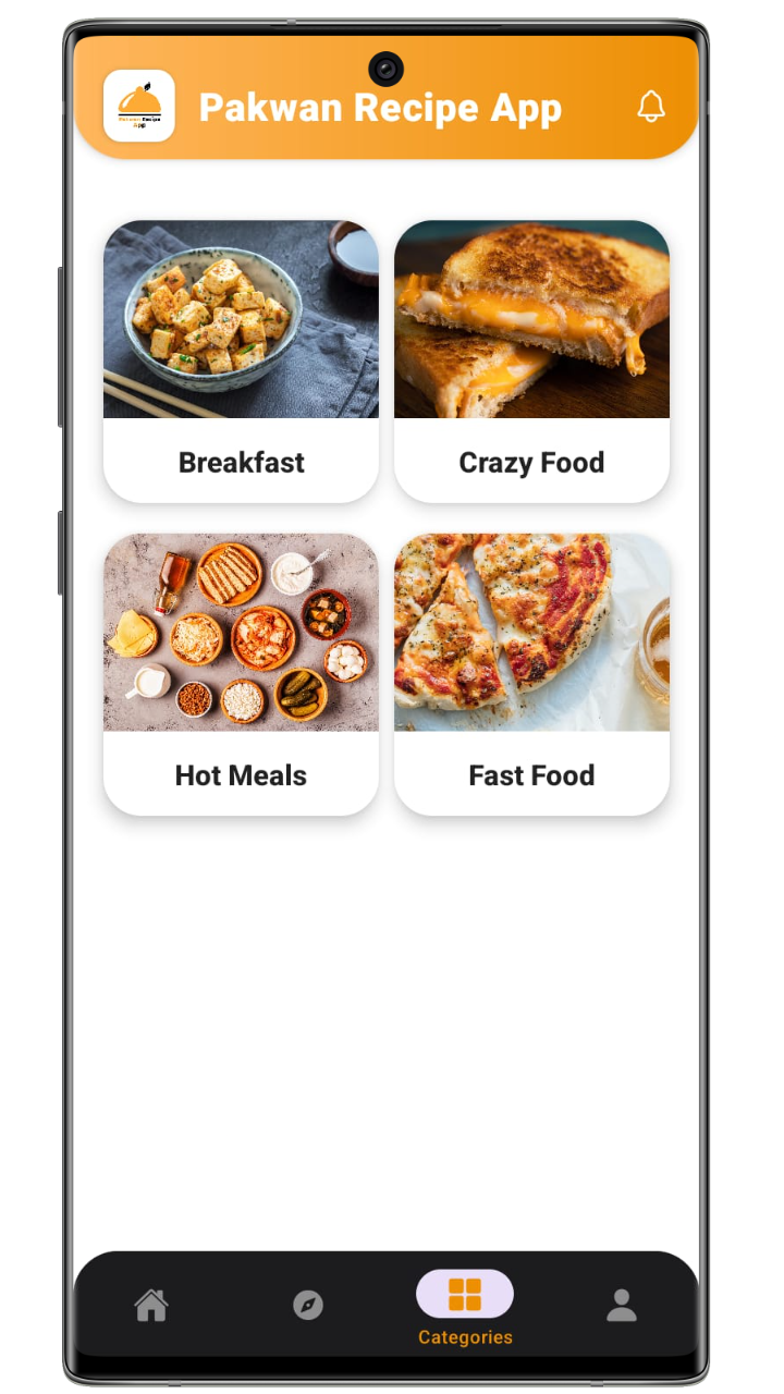 Pakwan Recipe Android & iOS App with Admin Panel - V2.0