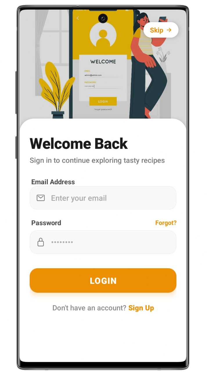 Pakwan Recipe Android & iOS App with Admin Panel - V2.0