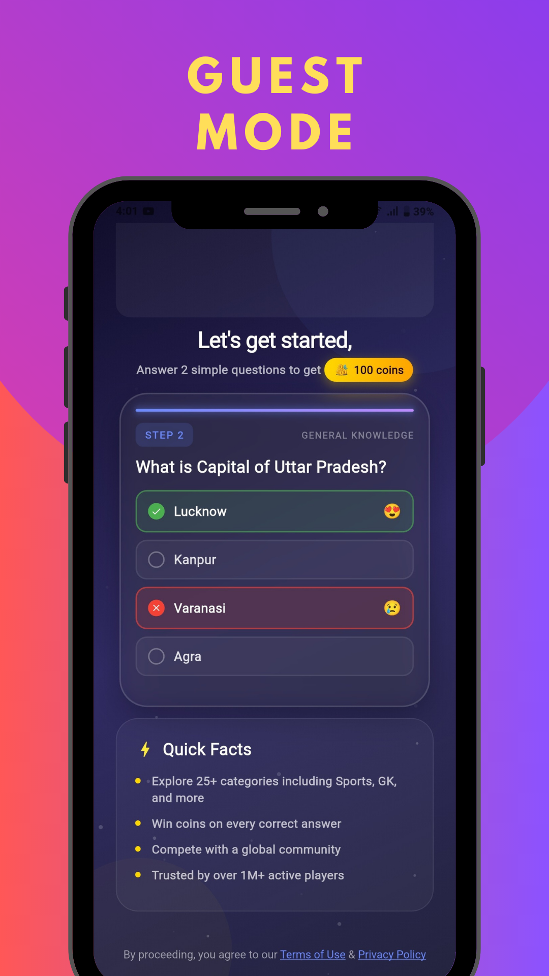 YonoQuiz – Fun Quiz & Trivia Game Full Application with Powerful Admin Panel