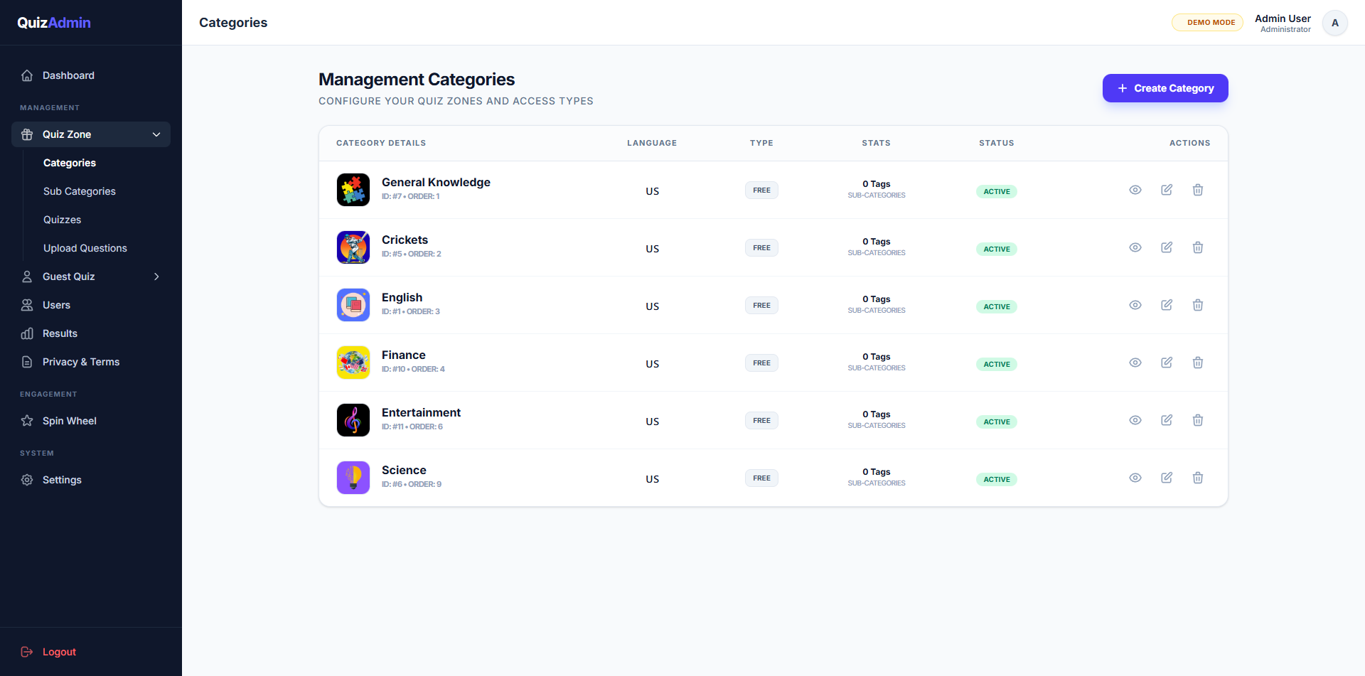 YonoQuiz – Fun Quiz & Trivia Game Full Application with Powerful Admin Panel